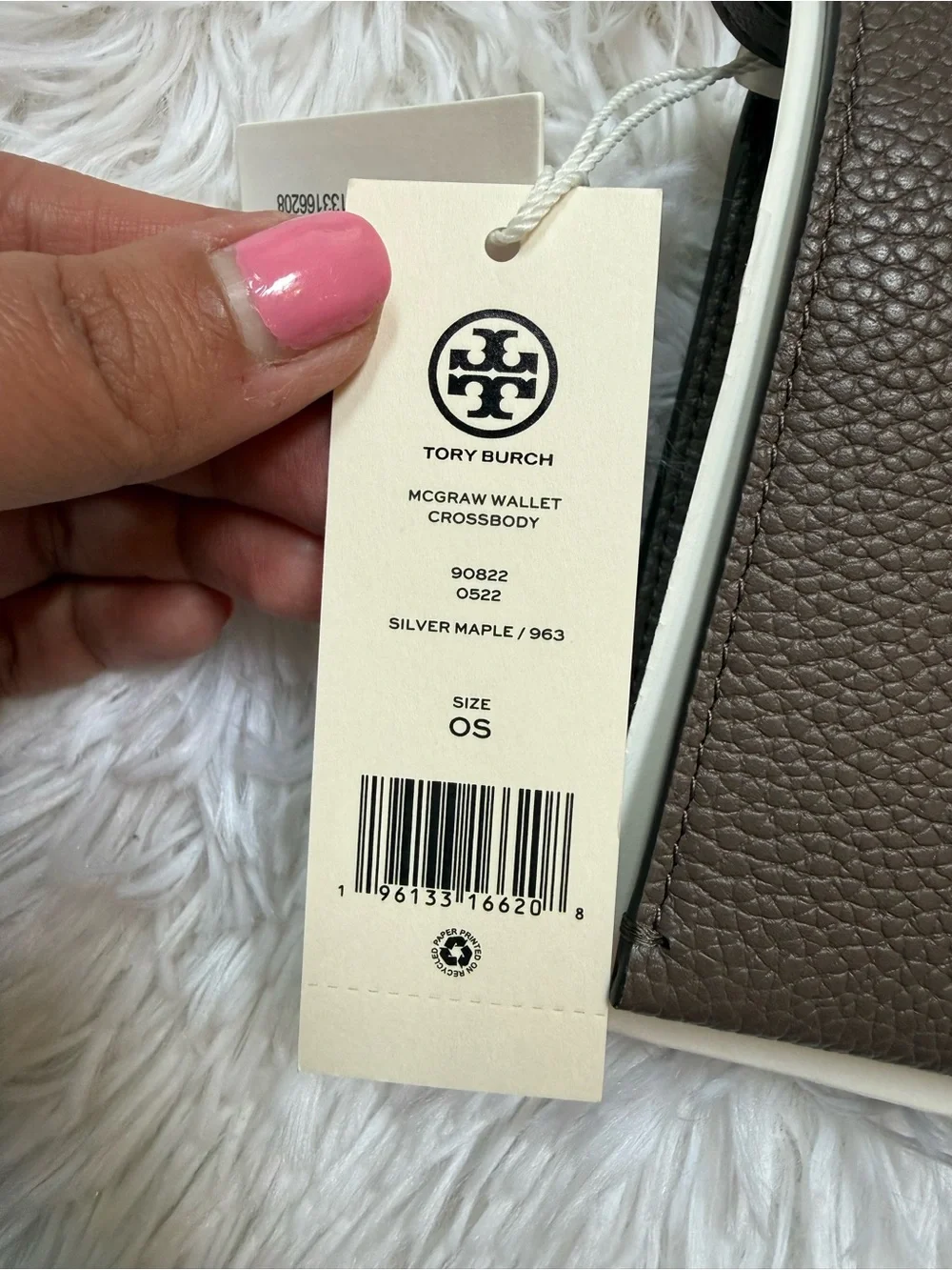 NWT Tory Burch McGraw Wallet Crossbody